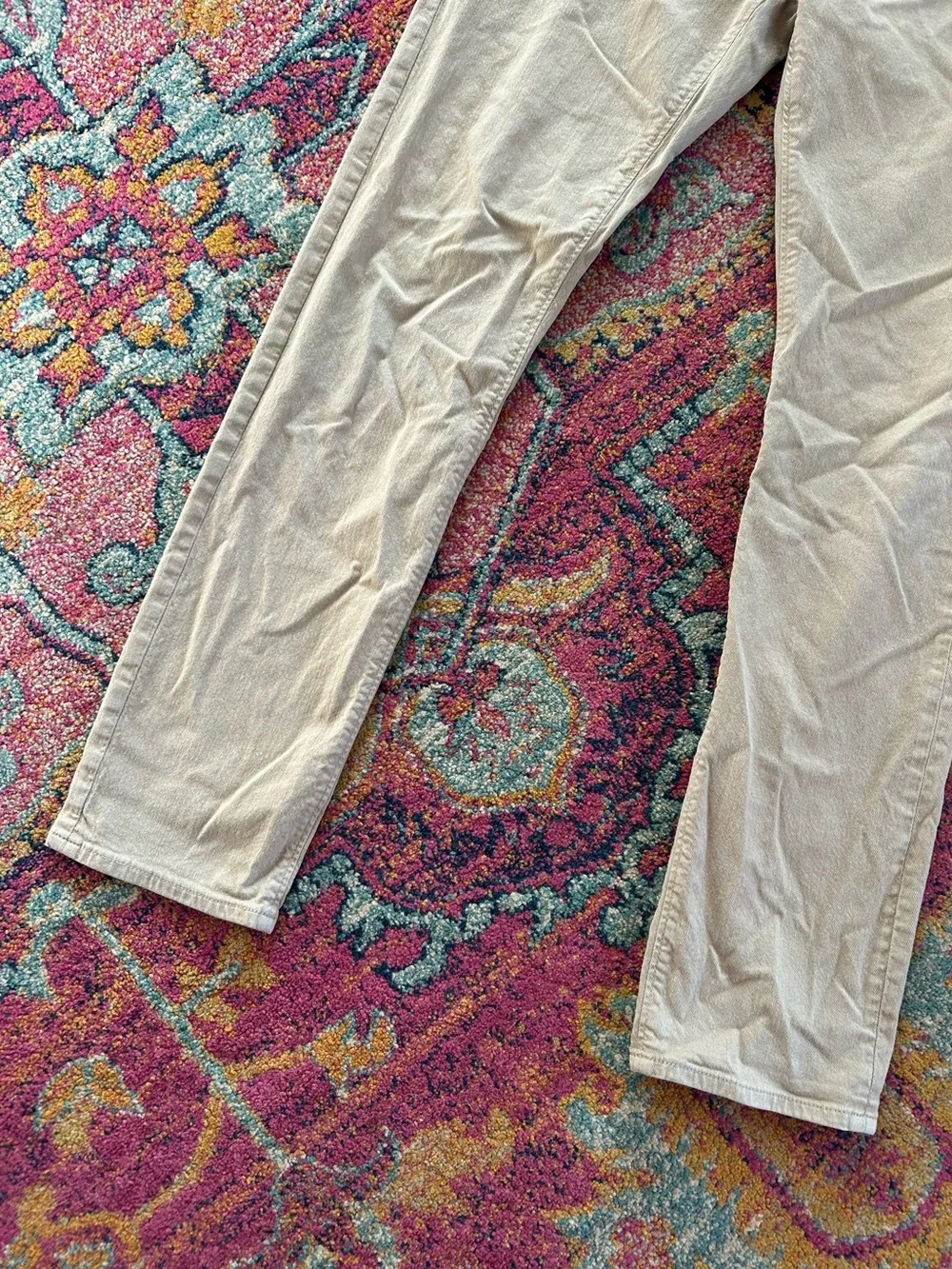 J. Crew | Men’s ‘Dusty Khaki’ Slim Fit Garment Dyed 5-Pocket 484 Jeans Sz 31x32